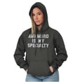 thumbnail image 4 of Awkward Specialty Funny Sarcastic Hoodie Sweatshirt Women Men Brisco Brands X, 4 of 5