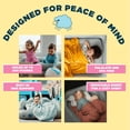 thumbnail image 5 of SlumberPod SlumberTot Cama de viaje inflable para niños pequeños - Colchón de aire portátil para niños con protectores de seguridad - Tamaño perfecto ideal para viajes o uso doméstico - Incluye bomba, 5 of 5