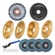 thumbnail image 1 of 11 Discos de Tallado de Madera para Amoladora Angular de 4 o 4 1/2 Pulgadas, Disco de Tallado de Madera para Amoladora Angular, Disco de Pulido para Dar Forma A la Madera, 1 of 5