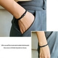 thumbnail image 4 of Personalized Initial Bracelet Handmade Braided Couple Bracelet Adjustable for Men Women, 4 of 5