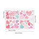 thumbnail image 3 of Decoraciones para el día de San Valentín, adornos para el día de San Valentín, regalos para el día de San Valentín, adhesivos estáticos en forma de corazón, decoración para el día de San Valentín, cal, 3 of 6