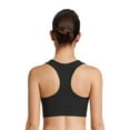 thumbnail image 3 of Avia V-Neck Rib Sports Bra for Women, Medium-Impact, S-XXXL, 3 of 3