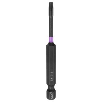 H4 Magnetic Security Pentagon 1/4 Inch Hex Shank Screwdriver Bit