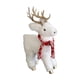 thumbnail image 5 of Adorno navideño de reno de peluche, decoración navideña, animal de peluche decorativo coleccionable, juguete de peluche para mesa de bar de vacaciones Bufanda roja, 5 of 8