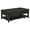 Black, variant on Coaster Payne 48-Inch Mobile Lift Top Coffee Table, Distressed Java