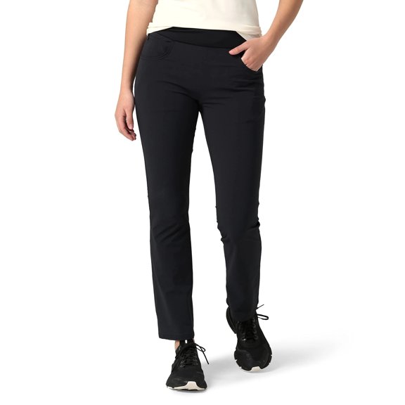 ATG by Wrangler Women's FWDS Pull-On Kick Flare Pant, Black