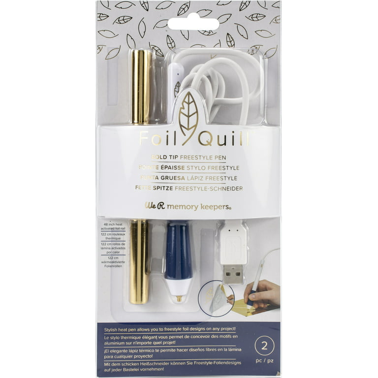 We R Memory Keepers Foil Quill Freestyle Pen-Bold Tip 