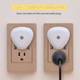 thumbnail image 5 of 2-Pack Plug-in Night Lights with Auto Sensor, Warm Bedroom Mood Lighting for Couples, 5 of 9