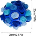thumbnail image 4 of Snuffle Ball, Enrichment Toys for Dogs, Colorful Bite-resistant Pet Snuffle Ball Toy, Interactive Dog Treat Puzzle Toys Portable Pet for Small Medium Dogs, 4 of 9