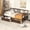 Espresso, variant on Pine Wood Twin Daybed with Trundle | Anti - shake Design for Stability