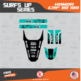 thumbnail image 4 of Kalair GFX Graphics Kit for Honda CRF80 (2011-2016) Surfsup Series, 4 of 5