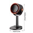 thumbnail image 3 of BotaniNest Desktop Air Purifier Fan USB Rechargeable Portable Air Circulator With Timer For Home Dorm Student Use, 3 of 6