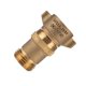 thumbnail image 1 of Camco Brass Marine/RV Water Pressure Regulator – Protects RV Kitchen Small Appliances, Plumbing & Hoses – Reduces RV Water Pressure to Safe & Consistent 40-50 PSI – Drinking Water Safe (40055), 1 of 6