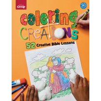 Coloring Section. Please Coloring Creations: 52 Bible Activity Pages - Walmart.com