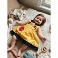 thumbnail image 6 of BemeyourBBs Toddler Baby Girl Back to School Dress Kids Kindergarten Outfit Baby Girls Summer Tank Dress School Bus Embroidery Doll Collar Sleeveless Casual A Line Dress, 6 of 9
