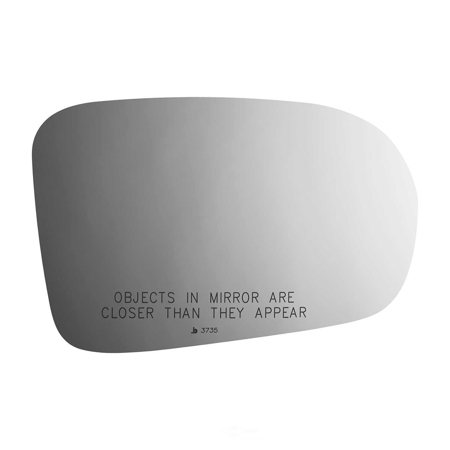Burco Side View Mirror Replacement Glass - Clear Glass - 3735