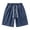 A2-Dark Blue, variant on Havenx Mens Casual Denim Shorts Elastic Waist Drawstring Jean Shorts with Pockets Wide Leg Short Pant Loose Fit Classic Summer Baggy Clothes,Gray 6XL