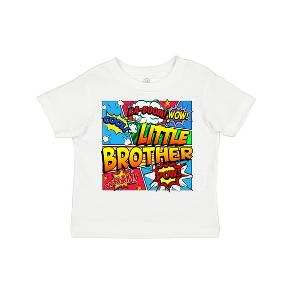 Inktastic Little Brother Comic Book Boys Toddler T-Shirt