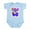 Sky Blue, variant on CafePress - GRANDMA 60 Infant Bodysuit - Baby Light Bodysuit, Size Newborn - 24 Months