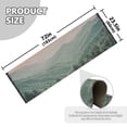 thumbnail image 5 of Yayeee Runner Rug for Bedroom 2'x6' Machine Washable Hallway Non Slip Mat, Mountains at Dawn, 5 of 8
