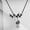 White, variant on Necklace Set Fashion Yinyang Dragon Pattern Couples Pendant Necklace Chain Necklaces Pendant for Girlfriend Sterling Silver Necklace for Women Beaded Necklaces for Women