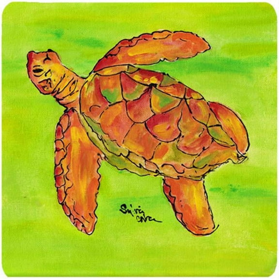 Turtle Foam Coasters - Set 4