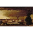 thumbnail image 2 of Julius Holm 24x16 Black Ornate Framed Double Matted Museum Art Print Titled: Tornado Over St. Paul (1893), 2 of 5