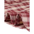 thumbnail image 5 of DARING DIVA Women's Vintage Plaid Pleated A-Line Midi Skirt M Red, 5 of 6