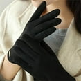 thumbnail image 4 of Suede Warm Gloves For Men And Women With Heating In Winter Non Slip Flip Velvet Gloves For Screen, 4 of 6