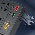 thumbnail image 4 of BUYISI Car Inverter Usb 200W Detection Dc 12V/24V To Ac 220V Converter, 4 of 9