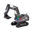thumbnail image 2 of Holiday Deals karymi Remote Control Excavator RC Toy 1:20 RC Excavator Toy Alloy Construction Tractor,5 Channel Rechargeable RC Truck with Lights Sounds 2.4Ghz Transmitter Toys Age 6-8, 2 of 6