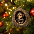 thumbnail image 6 of Forest Animal Christmas Ornaments,3D Animal Christmas Tree Ornaments,Funny Forest Animal Ornaments for Hanging Decoration Gift for Animal Lovers & Christmas Basket Stuffers, 6 of 7