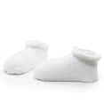 thumbnail image 3 of Calcetines Kushies Baby Terry, paquete de 6, 3 a 6 m, blancos, 3 of 4