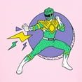 thumbnail image 3 of CafePress - Green Ranger Lightning Bolts Kids T Shirt - Light T-Shirt Kids XS-XL, 3 of 4