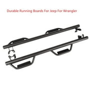 Wheel to Wheel Nerf Steps (4-Door Models) for Jeep: 07-18 Wrangler Unlimited JK