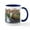 White/Navy Inside, variant on CafePress - New Hampshire Moose Mug - 11 oz Ceramic Mug - Novelty Coffee Tea Cup