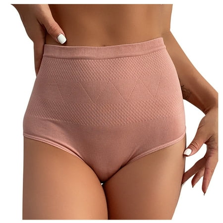 SnnmBlm Body Shaper Tummy Control Shapewear Briefs High Waisted Panty Butt Litfer Shorts Watermelon Red S