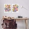thumbnail image 3 of Stupell Industries Traditional Butterflies & Florals Botanical & Floral Painting White Framed Art Print Wall Art, 16 x 20, Set of 2, 3 of 10