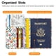 thumbnail image 3 of Funda para pasaporte Fintie Slim, cartera de viaje con bloqueo RFID, 3 of 7