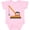 AD-Pink, variant on Kids Construction Crane Boys or Girls Baby Bodysuit