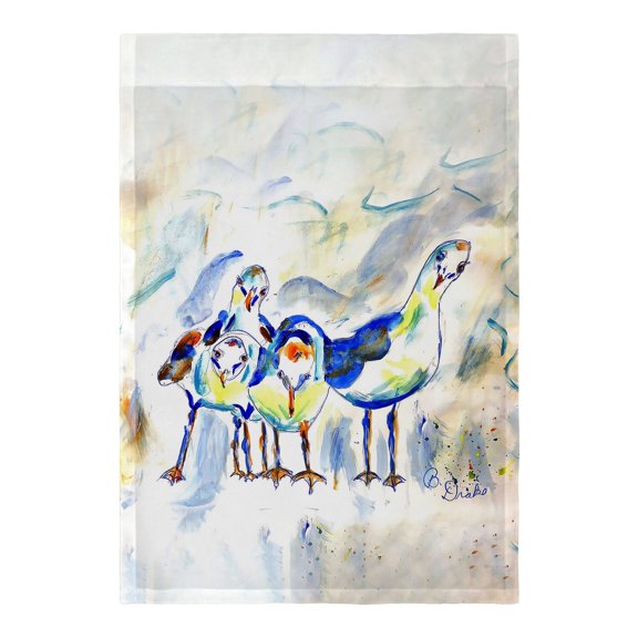 Betsy Drake Interiors Sea Gull Gals Flag 12.5x18