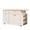 White, variant on OMCPET 48" Rolling Kitchen Island with Power Outlet Drop Leaf 2 Drawers 3 Doors Trash Can Cabinet Spice Rack Towel Rack, White