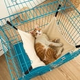 thumbnail image 4 of Flmtop Lit Suspendu Confortable pour Chats Cage de Repos Hamac Coussin pour Animaux, 4 of 8
