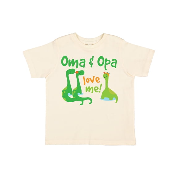 Inktastic Oma and Opa Love Me Grandchild Boys Toddler T-Shirt