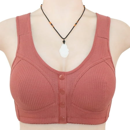 

Mishuowoti Women s Adjustable Sports Front Closure Extra-Elastic Breathable Lace Trim Bra