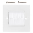 thumbnail image 2 of Placa de Pared Para Cable, Cubierta de Inserción de Puerto, Panel de Montaje de Salida, Cepillo de Prevención de Polvo, Evita la Entrada de Polvo y Plagas, Ideal para la Entrada, 2 of 7