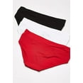 thumbnail image 2 of Blissful Benefits by Warner's® Women's No Muffin Top Micro Hipster 3-pack RU3383W, 2 of 4