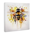 thumbnail image 4 of Stupell Industries Watercolor Style Bee Animals & Insects Painting Gallery Wrapped Canvas Art Print Wall Art, 17 x 17, 4 of 8