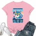 thumbnail image 1 of Moonsky Camiseta unisex Huntrix Dem-0n, colores cómodos, camiseta Huntrix para niñas, camiseta Mira Rumi Joey, merchandising, regalo juvenil para fans del K-pop (Rosa L), 1 of 4