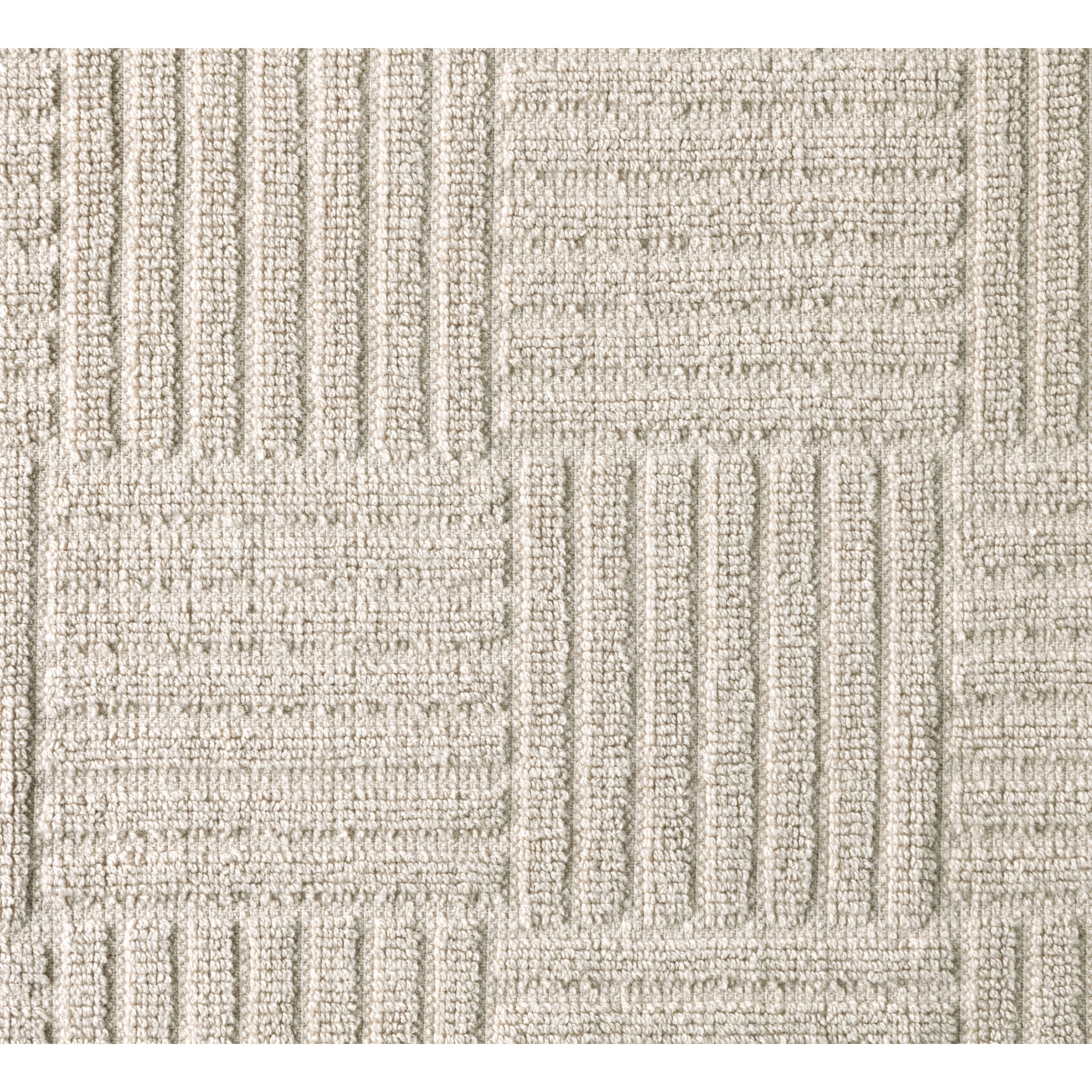 TOWN & COUNTRY BASICS Basketweave Antimicrobial Terrycloth Kitchen Towel 4-Pack Set, Absorbent 100% Cotton, Machine Washable, Beige, 16"x28"